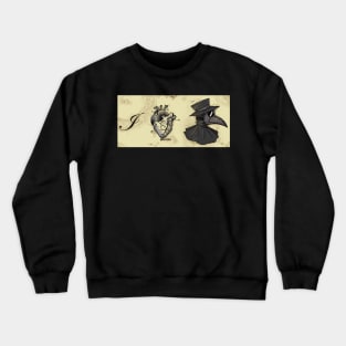 I heart Plague Doctors 3 Crewneck Sweatshirt